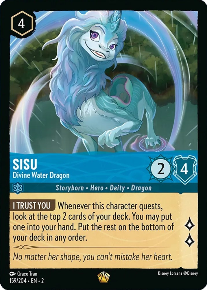 Sisu - Dragon d'Eau Divin (159/204) [Rise of the Floodborn] 