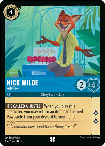 Nick Wilde - Wily Fox (154/204) [Rise of the Floodborn] 