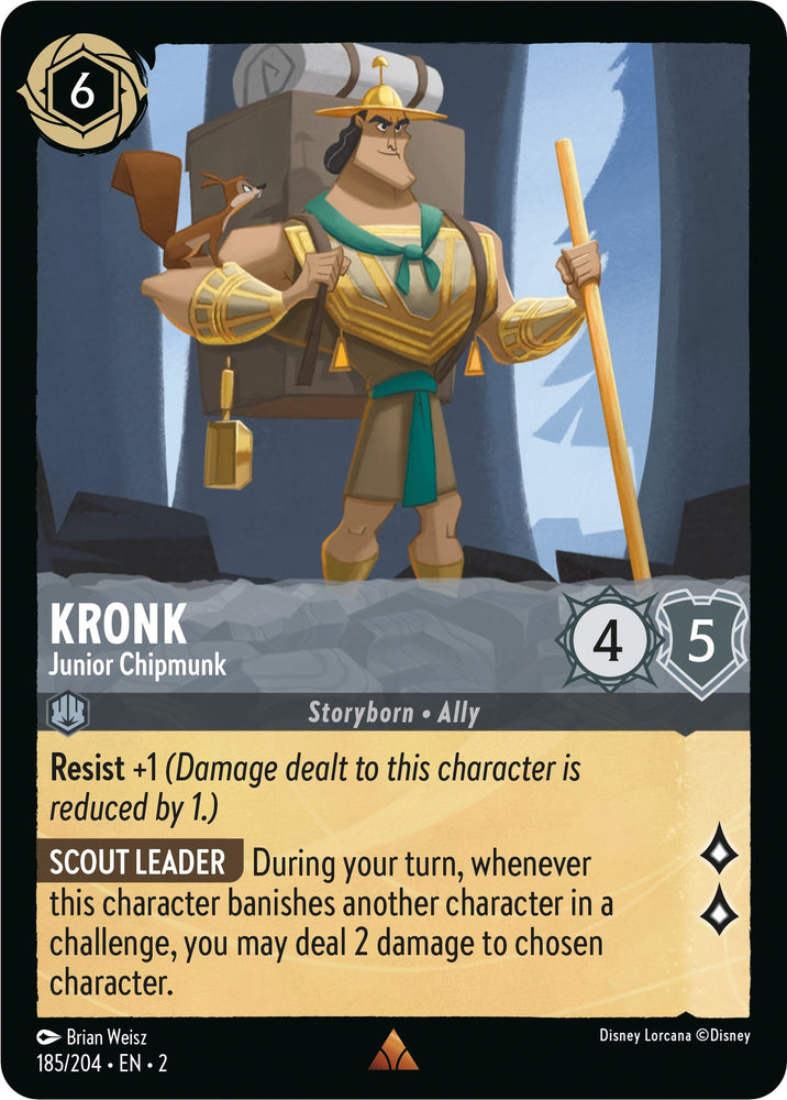 Kronk - Chipmunk junior (185/204) [Rise of the Floodborn] 