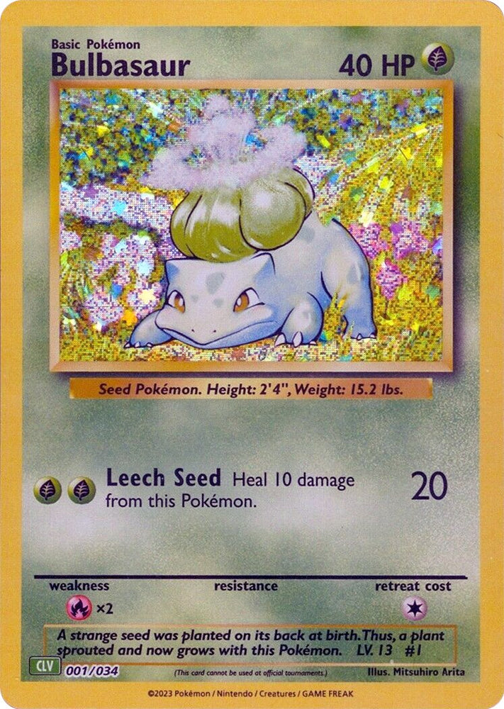 Bulbasaur [Trading Card Game Classic]