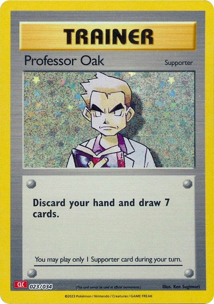 Professor Oak (CLC) [Trading Card Game Classic]