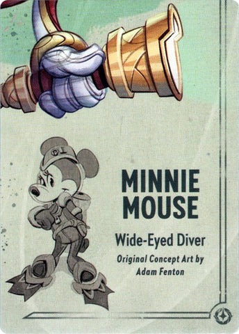 Minnie Mouse - Insert de puzzle Plongeur aux yeux écarquillés (en bas à droite) [Rise of the Floodborn] 