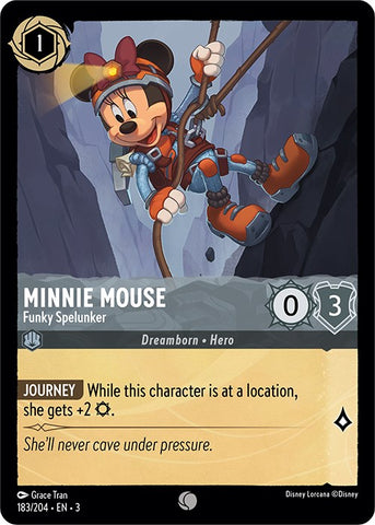 Minnie Mouse - Funky Spelunker (183/204) [Dans les Inklands] 