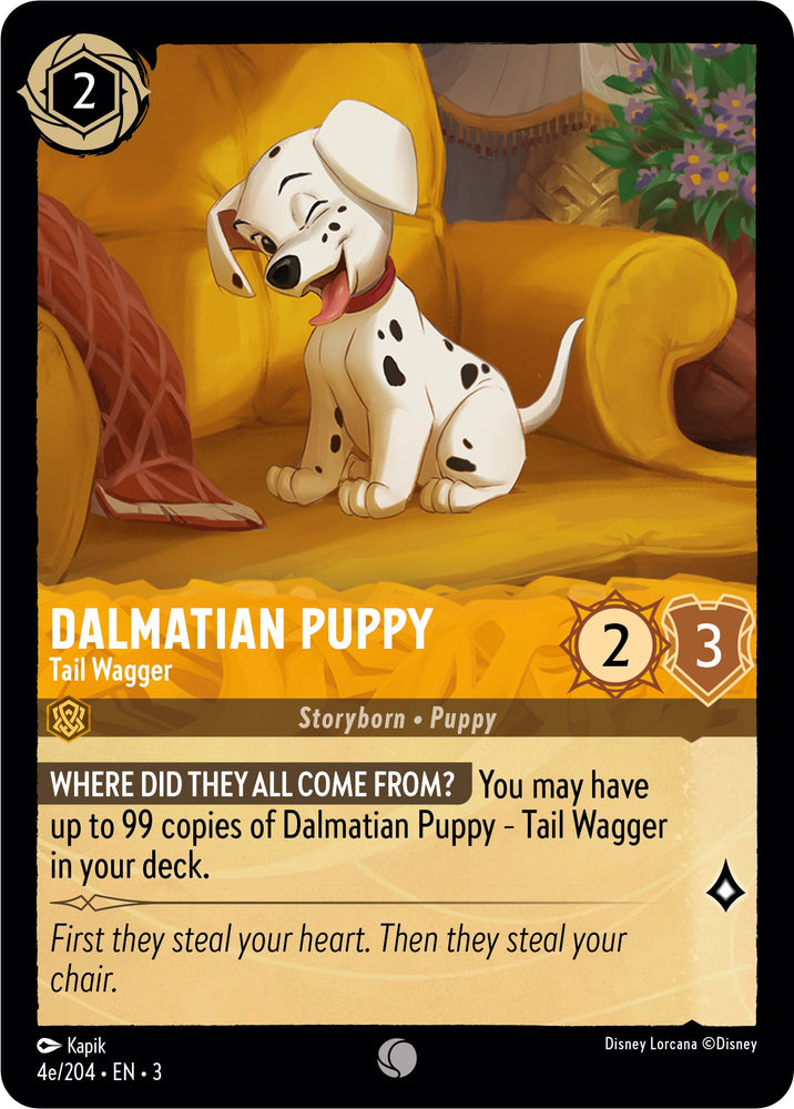 Chiot dalmatien - Queue Wagger (4e) (4e/204) [Dans les Inklands] 