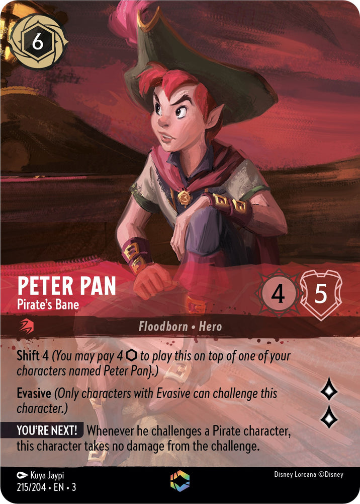 Peter Pan - Pirate's Bane (Art alternatif) (215/204) [Dans les Inklands] 