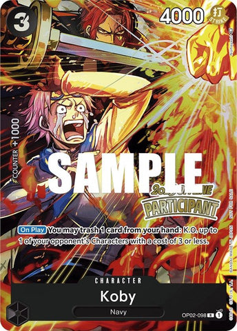 Koby (hors ligne régional 2023) [Participant] [Cartes promotionnelles One Piece] 