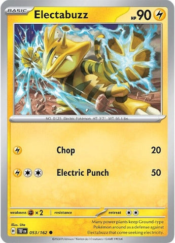 Electabuzz (053/162) [Écarlate et Violet : Forces Temporelles] 