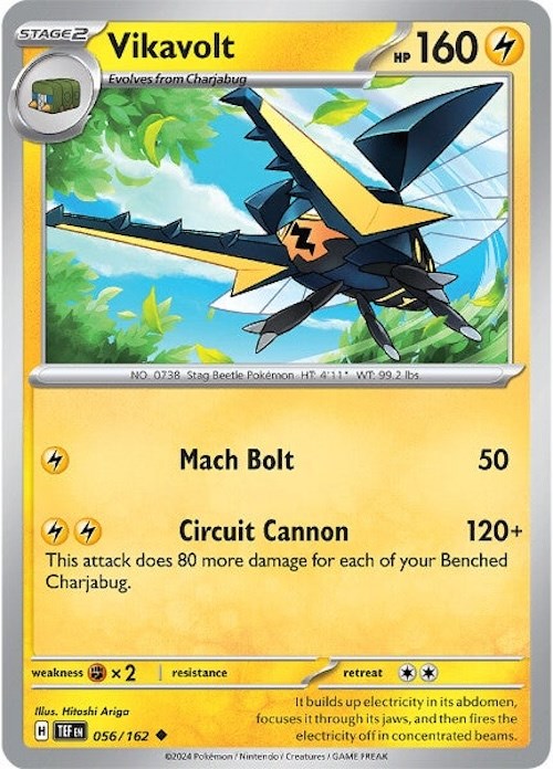 Vikavolt (056/162) [Écarlate et Violet : Forces Temporelles] 