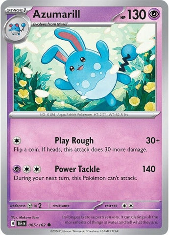 Azumarill (065/162) [Écarlate et Violet : Forces Temporelles] 