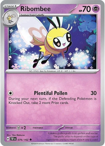 Ribombee (076/162) [Écarlate et Violet : Forces Temporelles] 