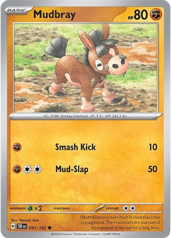 Mudbray (091/162) [Écarlate et Violet : Forces Temporelles] 