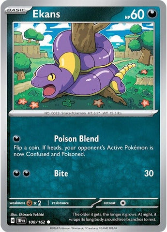 Ekans (100/162) [Écarlate et Violet : Forces Temporelles] 