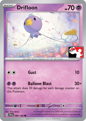 Drifloon (089/198) [Pack de prix série quatre] 