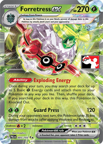 Forretress ex (005/193) [Pack de prix série quatre] 