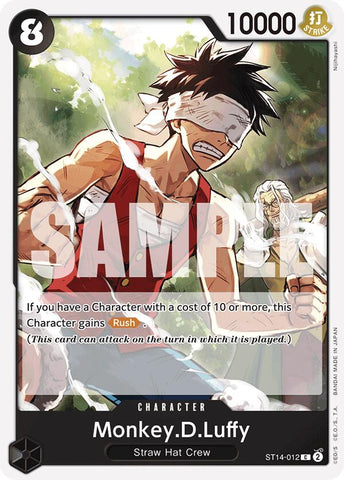 Monkey.D.Luffy (012) [Starter Deck: 3D2Y]