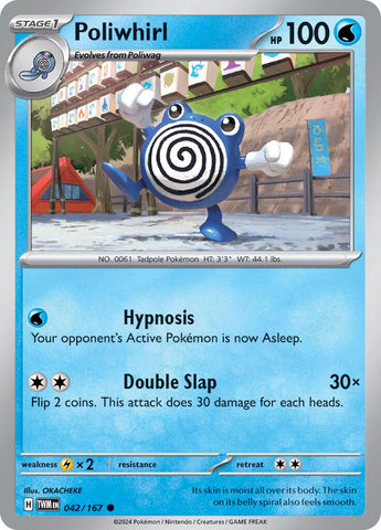 Poliwhirl (042/167) [Écarlate et Violet : Mascarade du Crépuscule] 