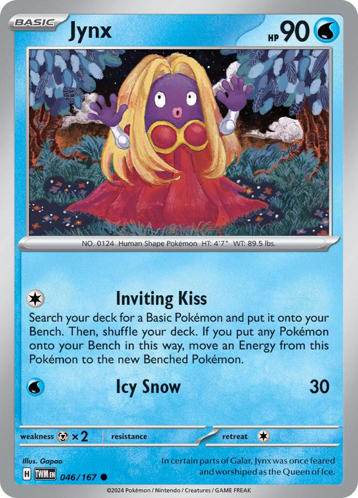 Jynx (046/167) [Écarlate et Violet : Mascarade du Crépuscule] 