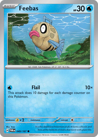 Feebas (049/167) [Écarlate et Violet : Mascarade du Crépuscule] 