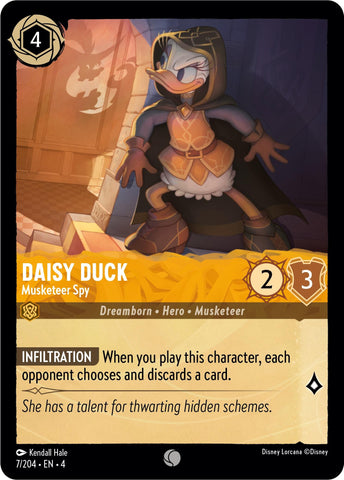 Daisy Duck - Espion mousquetaire (7/204) [Le retour d'Ursula] 