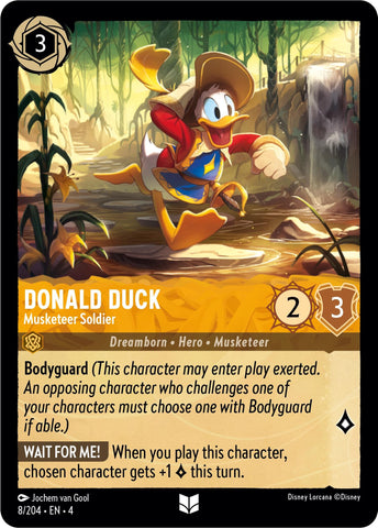 Donald Duck - Soldat mousquetaire (8/204) [Le retour d'Ursula] 