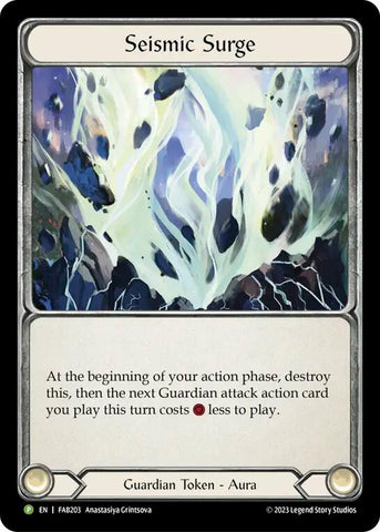 Seismic Surge (Cold Foil) [FAB203] (Promo)  Cold Foil