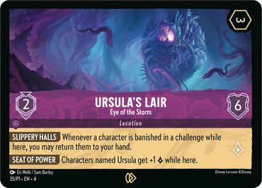 Ursula's Lair - Eye of the Storm (35) [Cartes promotionnelles] 