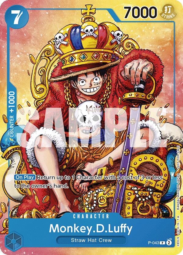 Monkey.D.Luffy (Convention Promo 2024) [Cartes promotionnelles One Piece] 