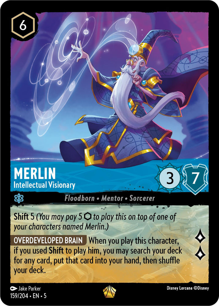 Merlin - Visionnaire intellectuel (159/204) [Ciel chatoyant] 