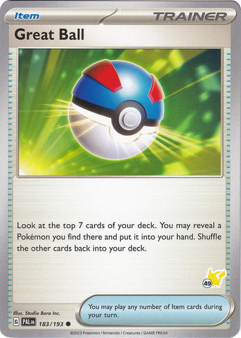 Grand Bal (183/193) (Timbre Pikachu #49) [Battle Academy 2024] 