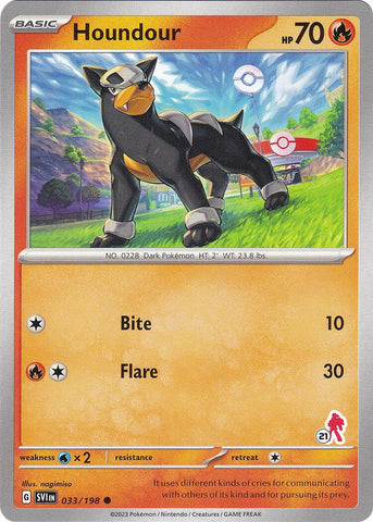 Houndour (033/198) (Timbre Armarouge #21) [Battle Academy 2024] 