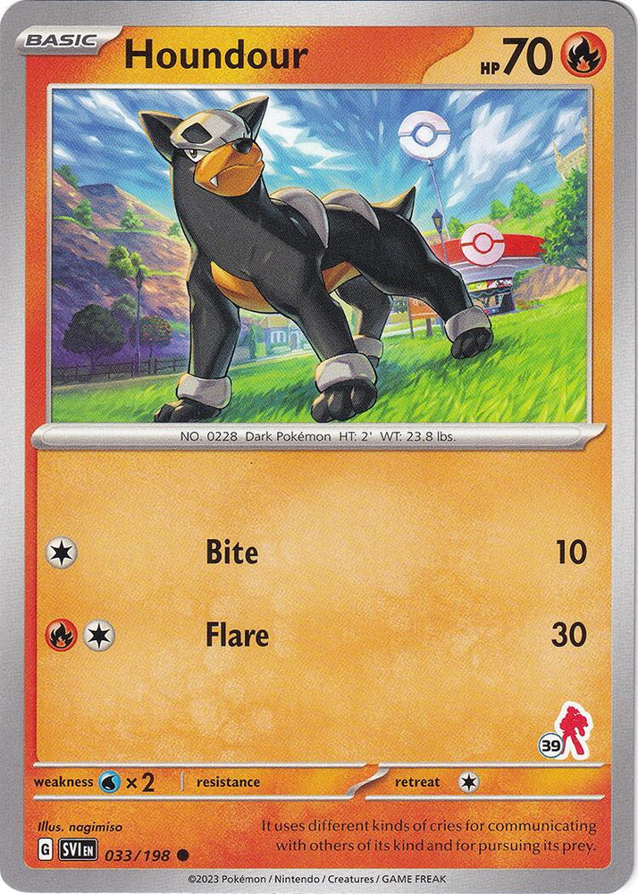 Houndour (033/198) (Timbre Armarouge #39) [Battle Academy 2024] 