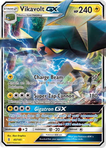 Vikavolt GX (45/145) [Soleil et Lune : Gardiens Rising] 