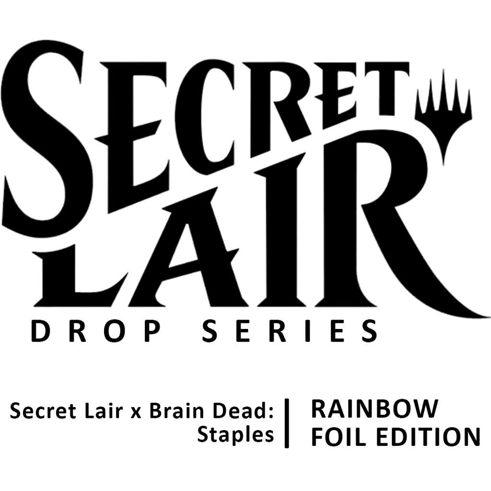 Secret Lair: Drop Series - Secret Lair x Brain Dead: Staples (Rainbow Foil Edition)