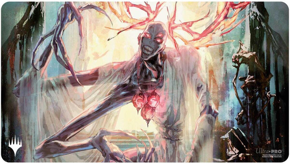 Ultra PRO: Playmat - Duskmourn (Mythic Cycle White - Overlord of the Mistmoors)