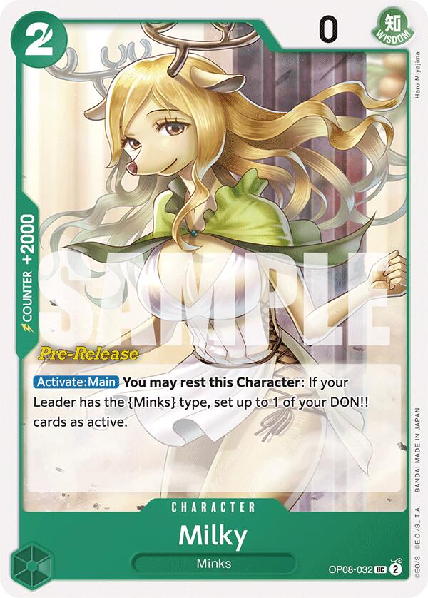 Milky [Two Legends Pre-Release Cards]