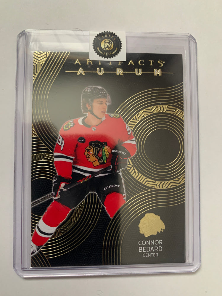 2024-25 Upper Deck Artifacts Aurum Connor Bedard Unscratched #A-CB Blackhawks