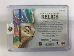 2020-21 Upper Deck Black Diamond Diamond Mine Relics Evgeni Malkin #DMR-EM