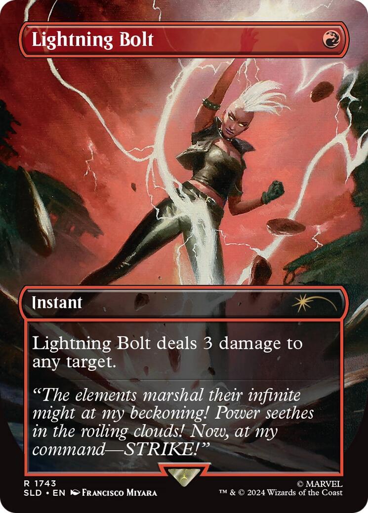 Lightning Bolt (1743) (Rainbow Foil)