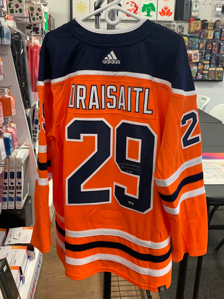 Leon Draisaitl - Oilers Edmonton - Chandail autographié avec certificat