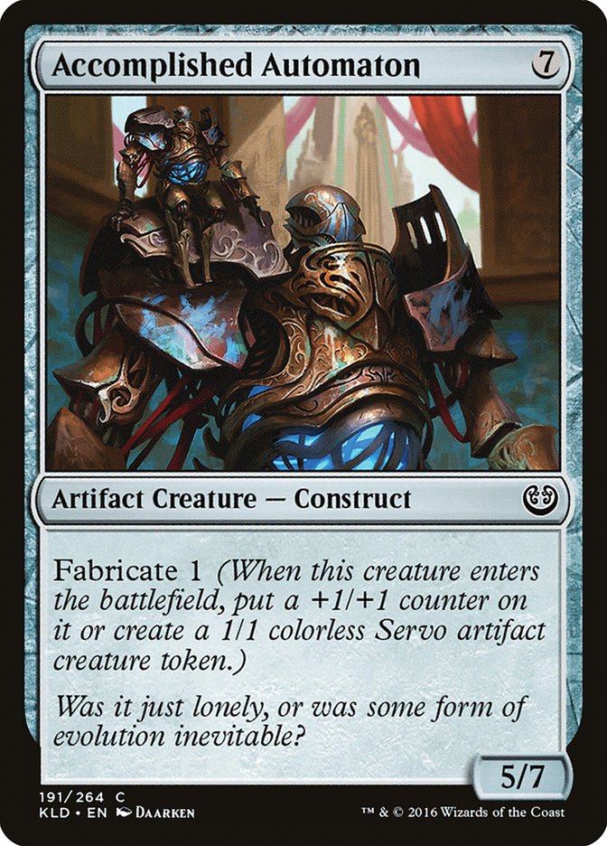 Automate accompli [Kaladesh] 