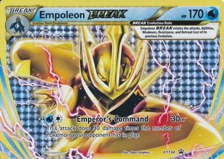 Empoleon BREAK (XY134) (Carte Jumbo) [XY : Promos Black Star]