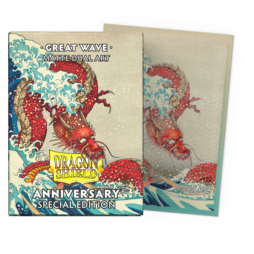 Dragon Shield: Standard 100ct Art Sleeves - Great Wave