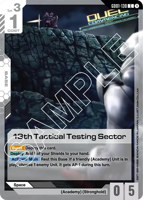 13th Tactical Testing Sector