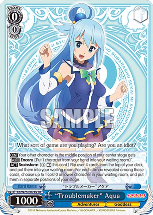 "Troublemaker" Aqua (SR)