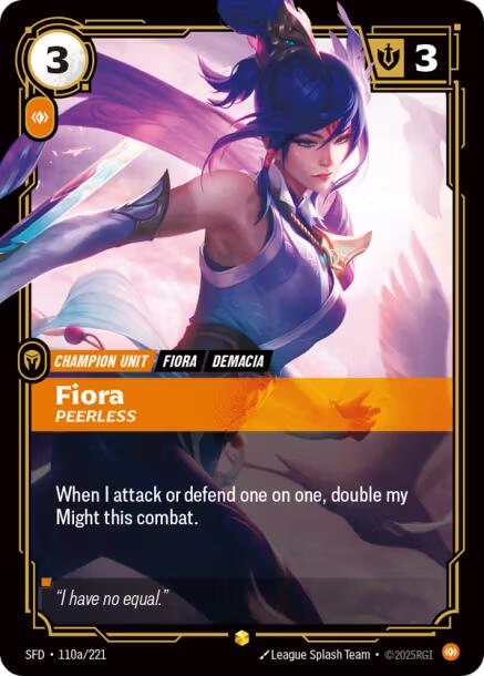 Fiora - Peerless (Alternate Art)