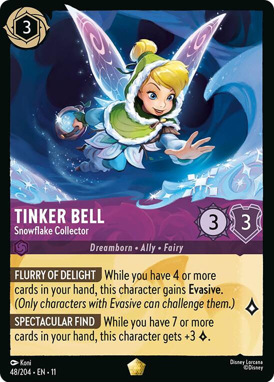 Tinker Bell - Snowflake Collector