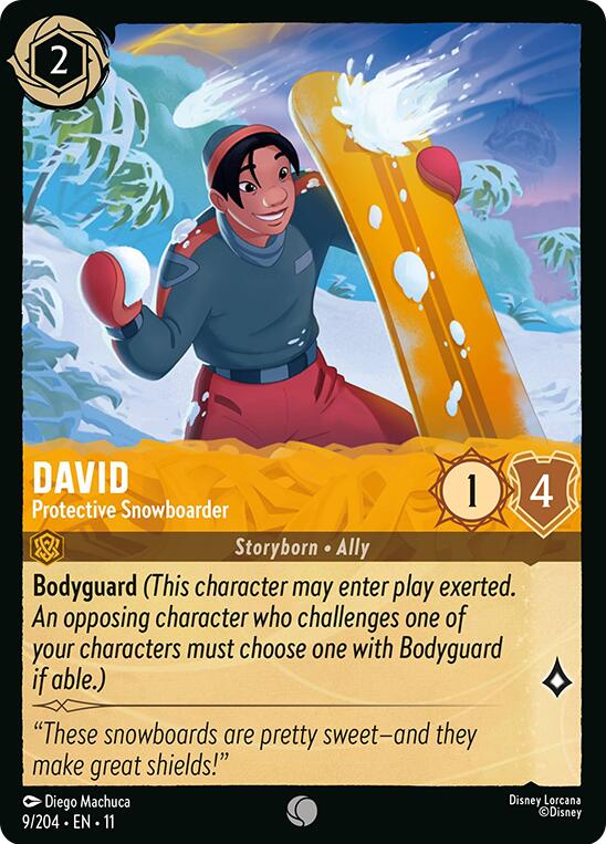David - Protective Snowboarder