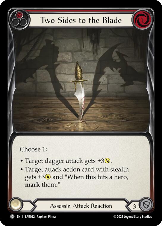 Two Sides to the Blade
