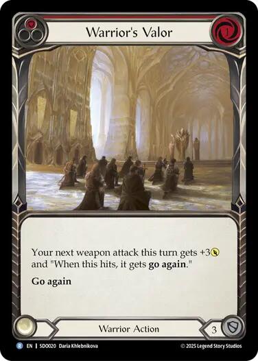 Warrior's Valor (Red)