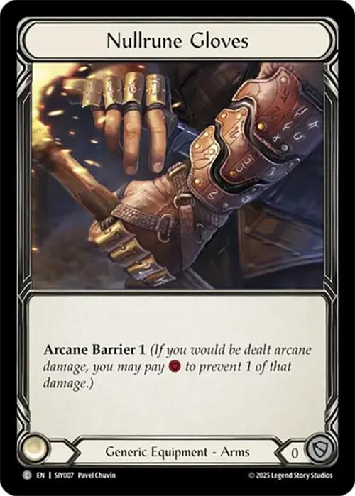 Nullrune Gloves (SIY007)